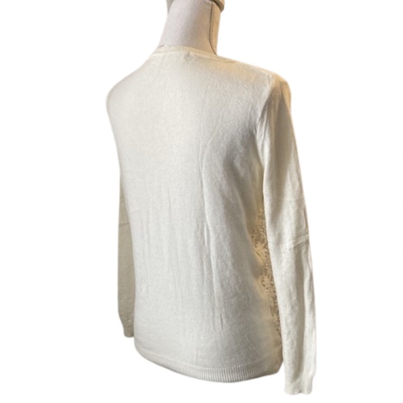 ZARA knit cardigan with front lace button down - Picture 7 of 9